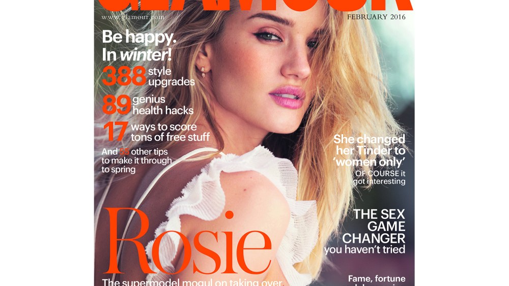 February 2016 Cover Glamour UK