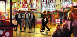 Grease Live Set Rendering