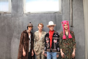 Backstage at Gucci Men's RTW Fall 2016