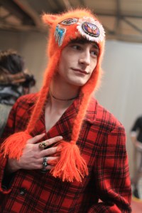 Backstage at Gucci Men's RTW Fall 2016