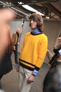 Backstage at Gucci Men's RTW Fall 2016