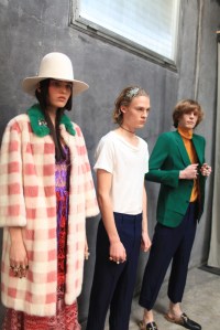 Backstage at Gucci Men's RTW Fall 2016