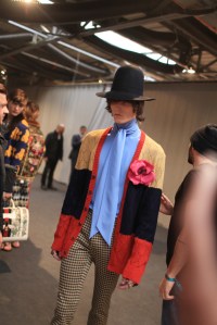 Backstage at Gucci Men's RTW Fall 2016