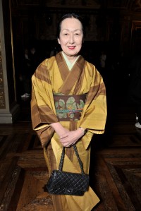 Setsuko Klossowska de Rola Front Row at Haider Ackermann RTW Fall 2016
