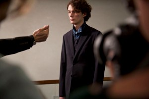 Backstage at Hermès Men's Fall 2016
