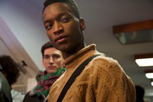 Backstage at Hermès Men's Fall 2016