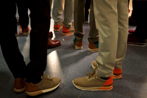 Backstage at Hermès Men's Fall 2016