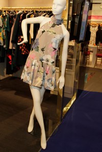 A floral dress from Milly.