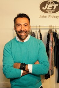 John Eshaya of Jet at his booth.