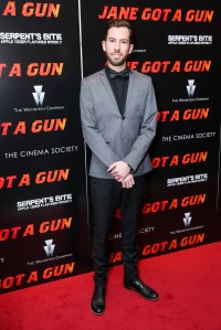 Sam Quinn at "Jane Got a Gun" NY Premiere