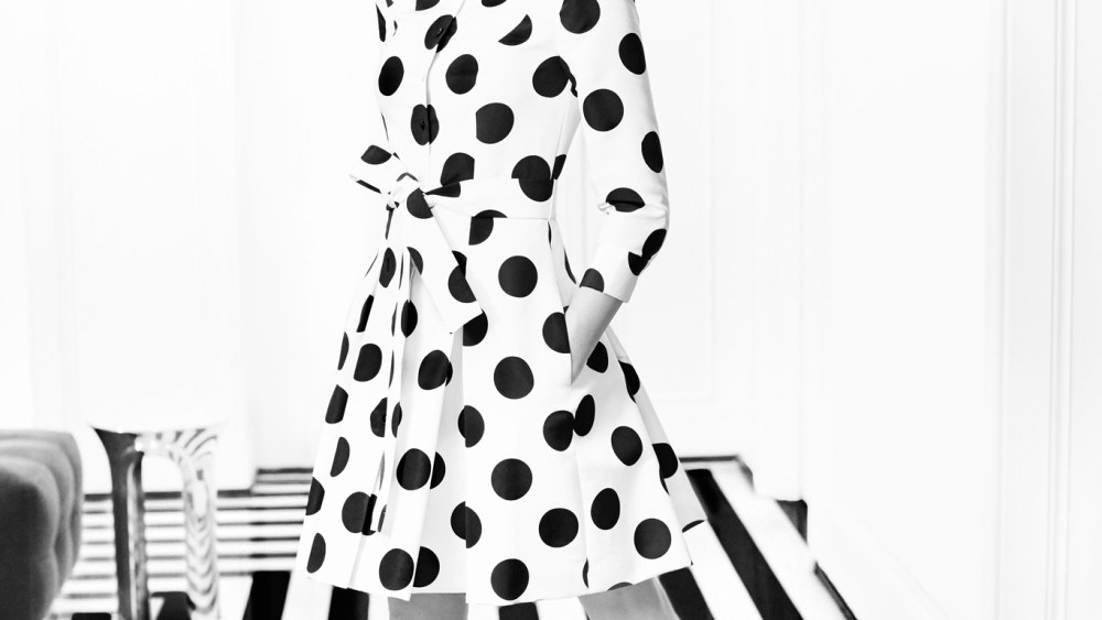 A look from Carolina Herrera's exclusive partnership with Jeffrey New York.