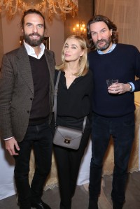 John Nollet, Emmanuelle Beart and Frederic Beigbeder
