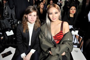Héloise Letissier and CL Front Row at Jean Paul Gaultier Couture Spring 2016