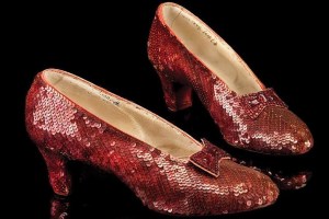 Judy Garland Ruby Red Slippers