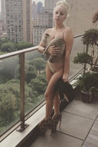Lady Gaga Alexander McQueen Armadillo Shoes