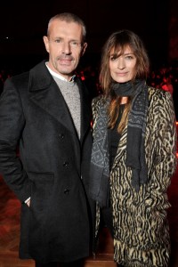 Lambert Wilson and Caroline de Maigret