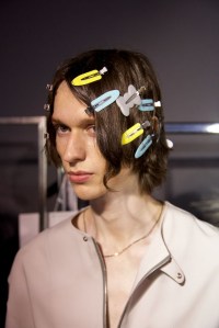 Backstage at Lanvin Men's Fall 2016