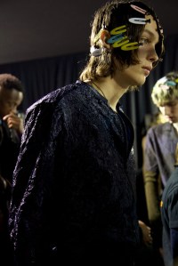 Backstage at Lanvin Men's Fall 2016