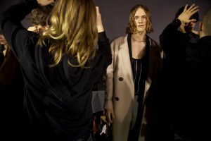 Backstage at Lanvin Men's Fall 2016