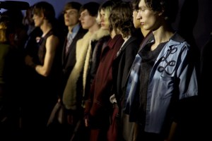 Backstage at Lanvin Men's Fall 2016