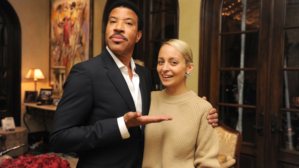 Lionel and Nicole Richie