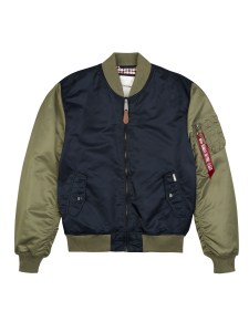 Ben Sherman and Alpha Industries MA-1 flight jacket.