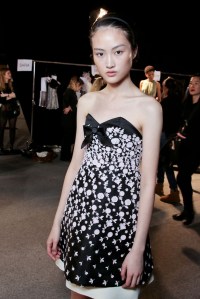 Backstage at Giambattista Valli Spring 2016 Couture