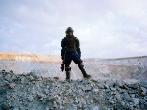 Untitled #IV, Mine Security, North Mara Gold Mine, Tanzania, 2011; photographed by David Chancellor