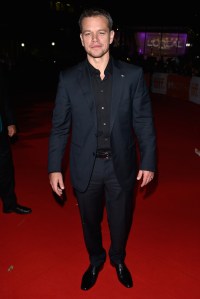 Matt Damon in Ermenegildo Zegna.