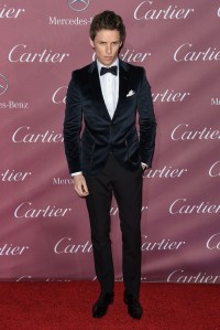 Eddie Redmayne in Gucci.