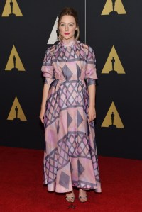 Saoirse Ronan in Emilia Wickstead.
