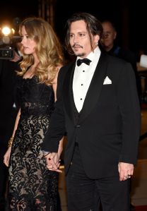 Amber Heard and Johnny Depp 2016 Palm Springs International Film Festival Gala