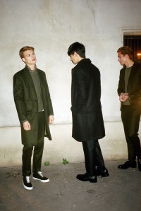 Looks from the Officine Générale fall '16 collection.