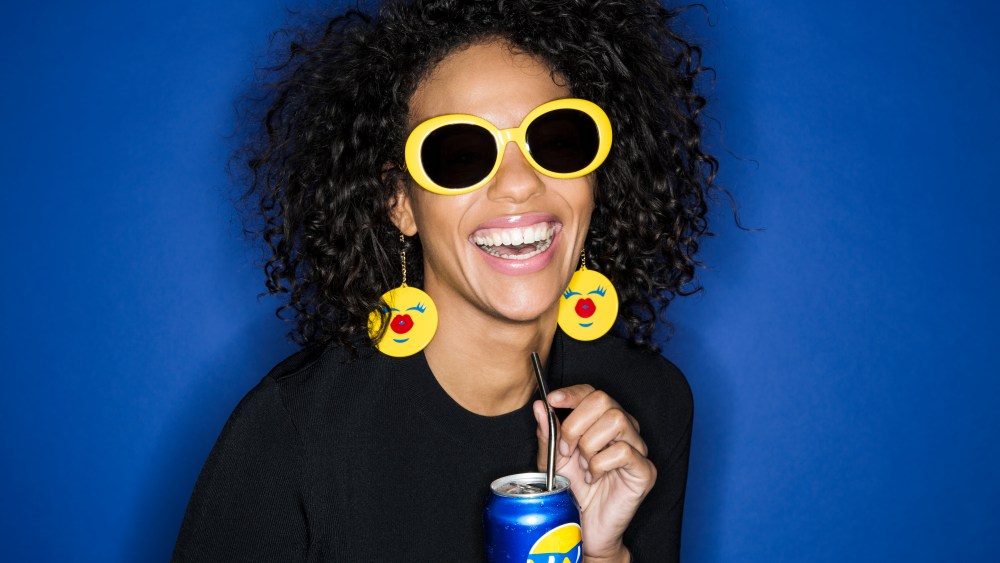 Jeremy Scott for Pepsi eyewear.