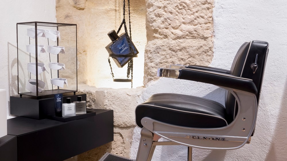 Inside Chanel's Paris beauty boutique.