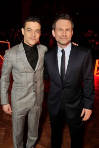 Rami Malek and Christian Slater