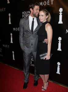 John Krasinski and Emily Blunt