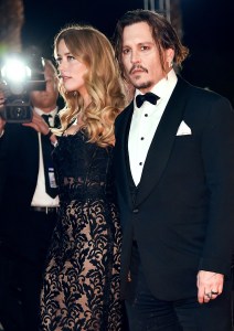 Amber Heard and Johnny Depp
