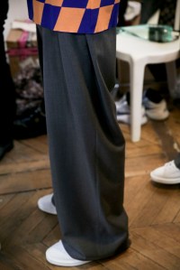 Backstage at Off-White Men's Fall 2016