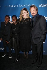 David Banda, Mercy, Madonna and Sean Penn Sean Penn & Friends “Help Haiti Home” Gala 2016