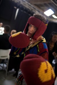 Backstage at Sibling Men's Fall 2016