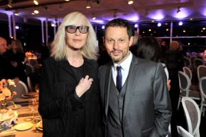 Betty Catroux and Marc-Olivier Fogiel Sidaction Gala Paris Couture Fashion Week Spring 2016