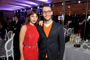 Jeanne Damas and Simone Porte Jacquemus Sidaction Gala Paris Couture Fashion Week Spring 2016
