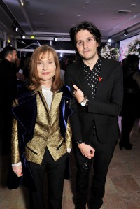 Isabelle Huppert in Bouchra Jarrar and Félix de Givry Sidaction Gala Paris Couture Fashion Week Spring 2016