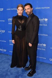 Lea Seydoux and Nicolas Ghesquière UNICEF Ball honoring David Beckham, Los Angeles, America - 12 Jan 2016