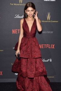 Zendaya The Weinstein Company and Netflix Golden Globe After Party, Arrivals, Los Angeles, America - 10 Jan 2016