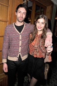 A guest and Alma Jodorowsky