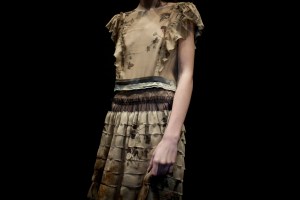 Backstage at Alberta Ferretti Fall 2016