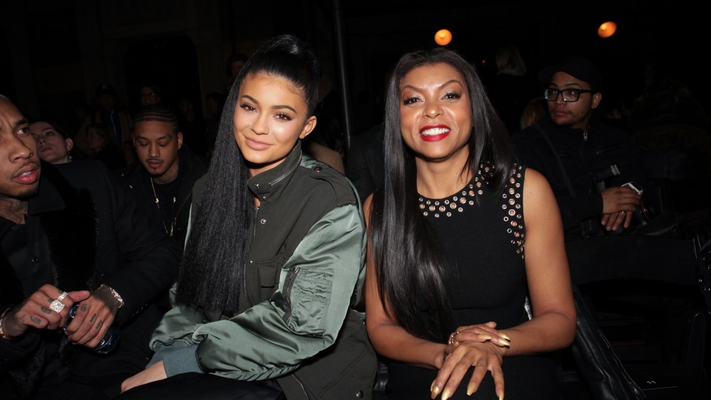 Kylie Jenner and Taraji P. Henson