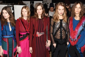 Backstage at Altuzarra RTW Fall 2016
